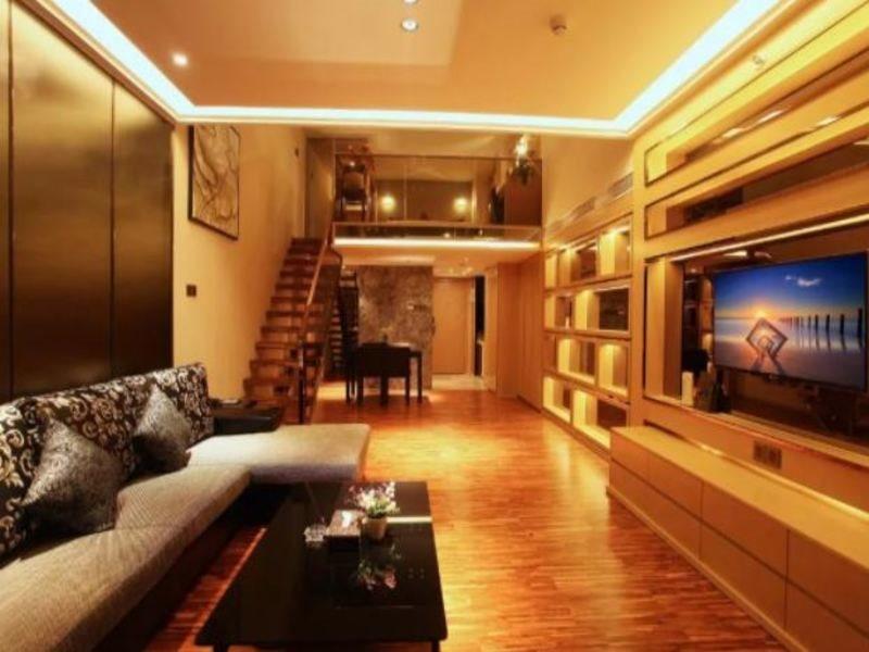 Guangzhou Heefun Apartment - Poly World Trading Center Shajing Bagian luar foto