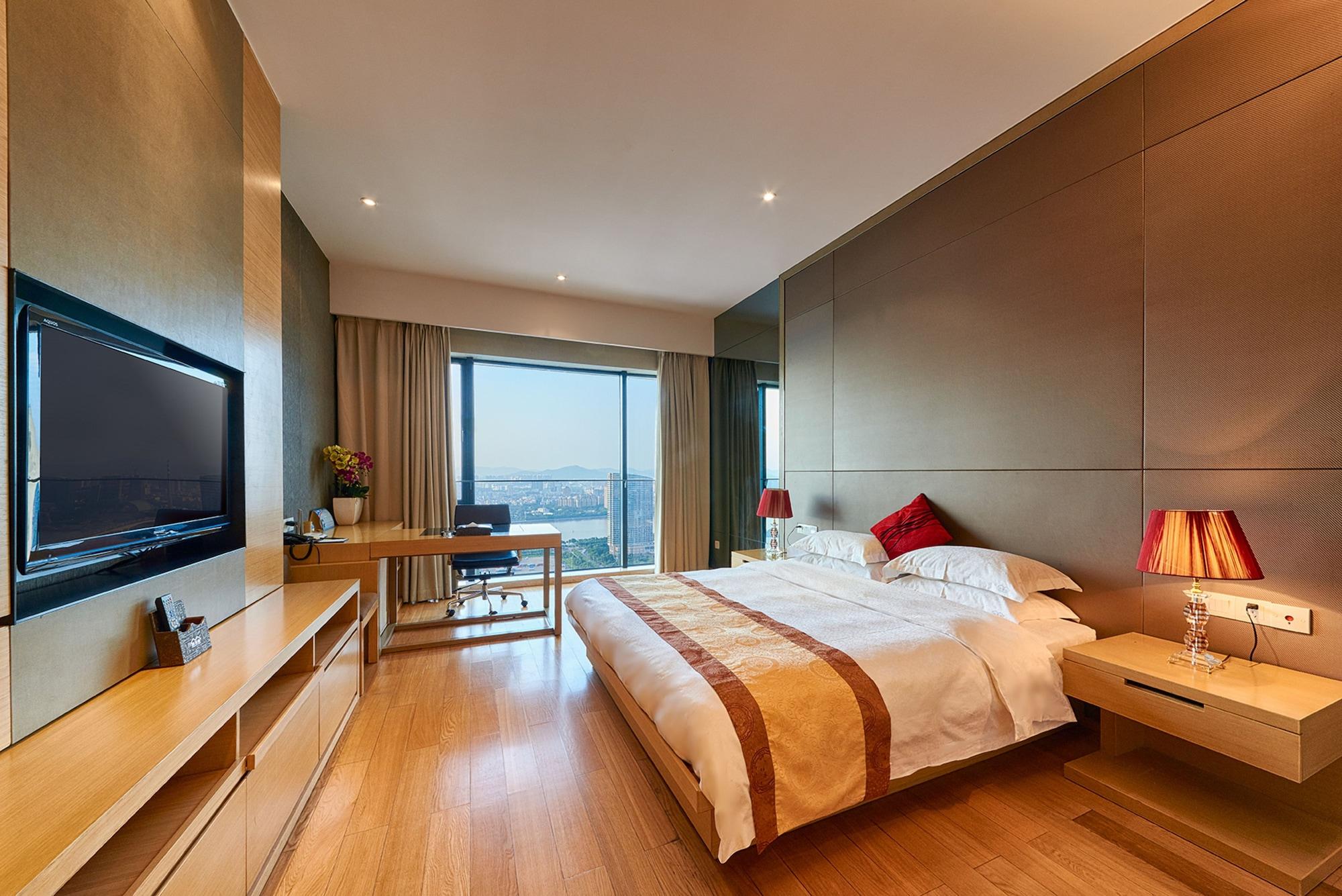 Guangzhou Heefun Apartment - Poly World Trading Center Shajing Bagian luar foto