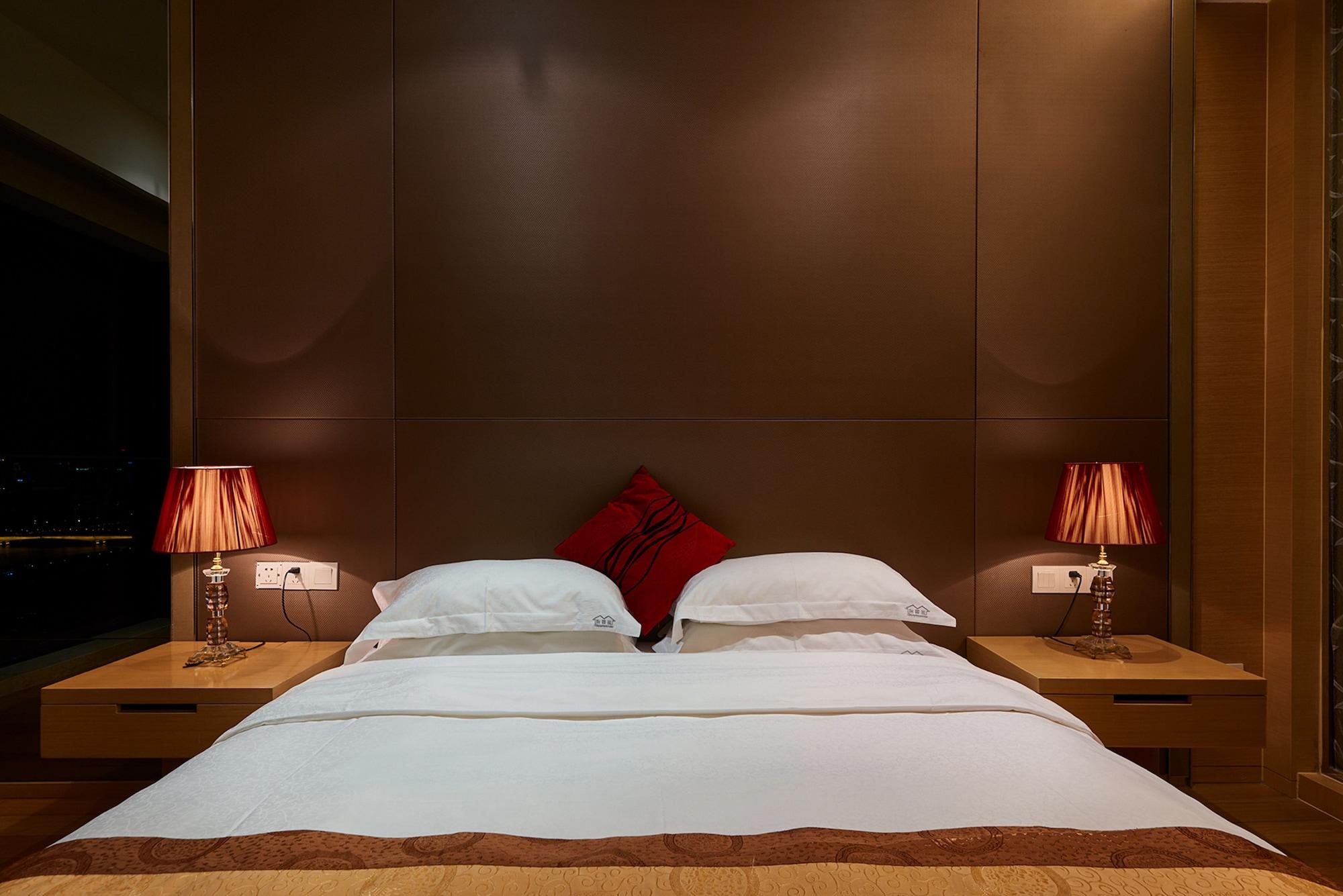 Guangzhou Heefun Apartment - Poly World Trading Center Shajing Bagian luar foto