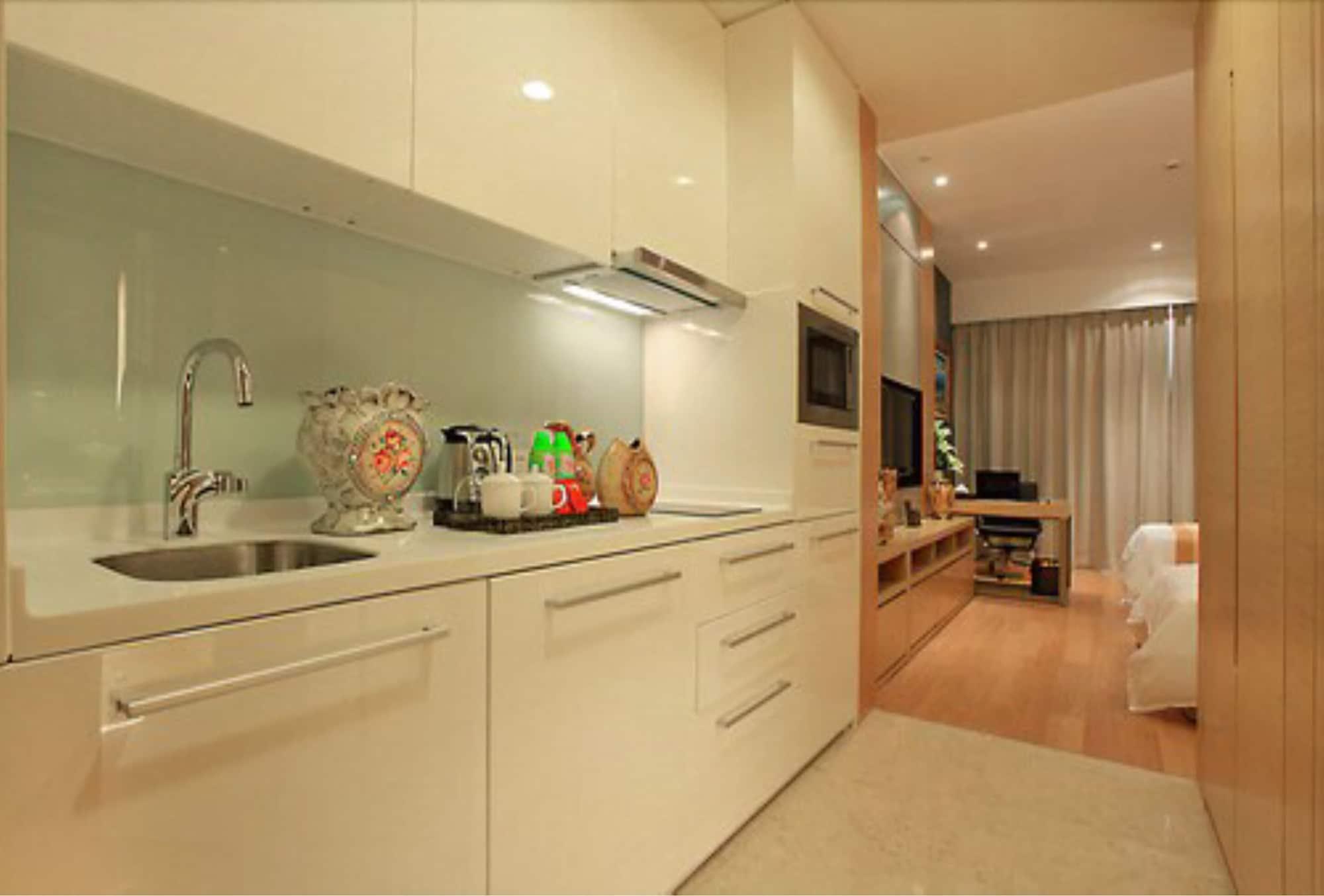 Guangzhou Heefun Apartment - Poly World Trading Center Shajing Bagian luar foto