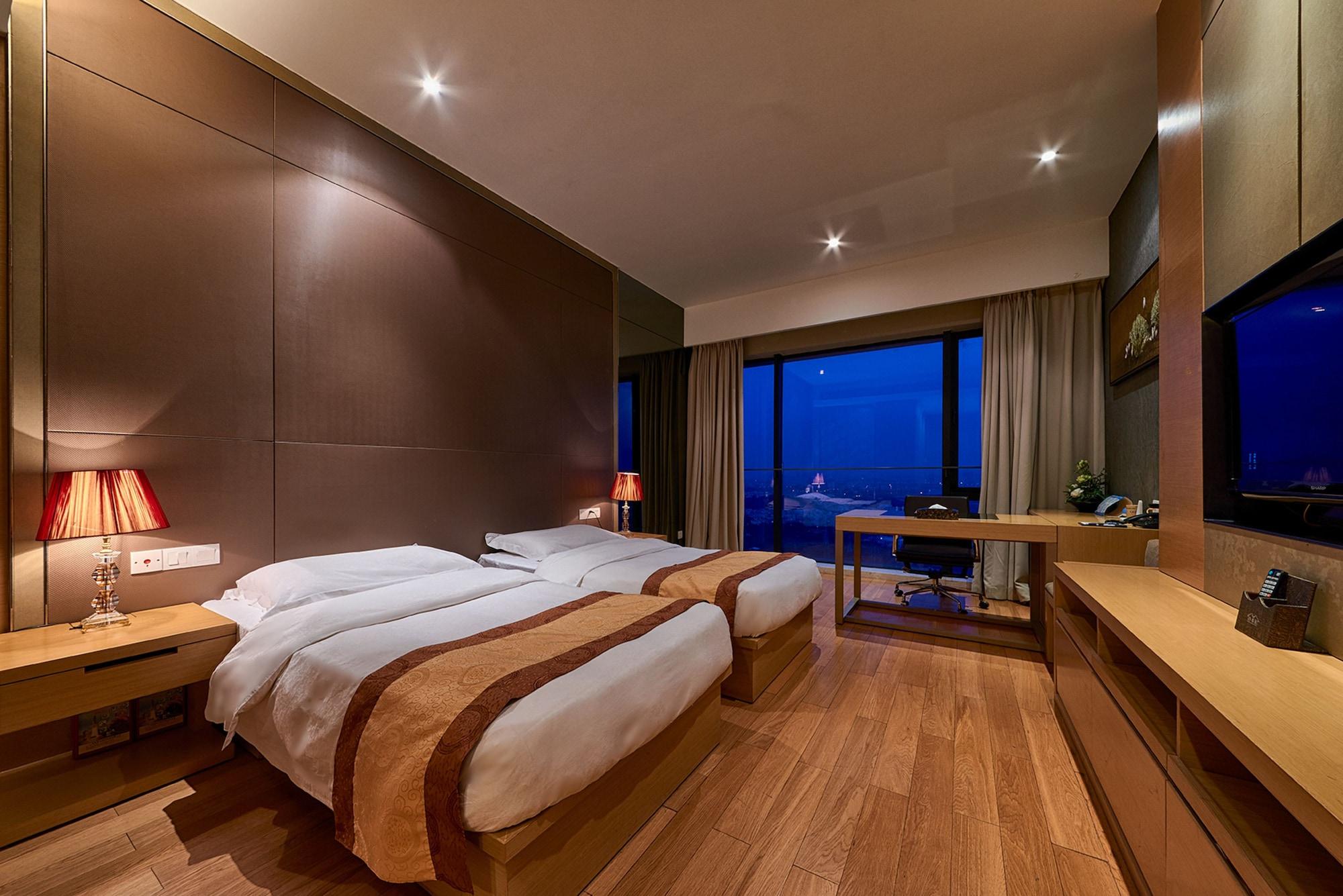 Guangzhou Heefun Apartment - Poly World Trading Center Shajing Bagian luar foto