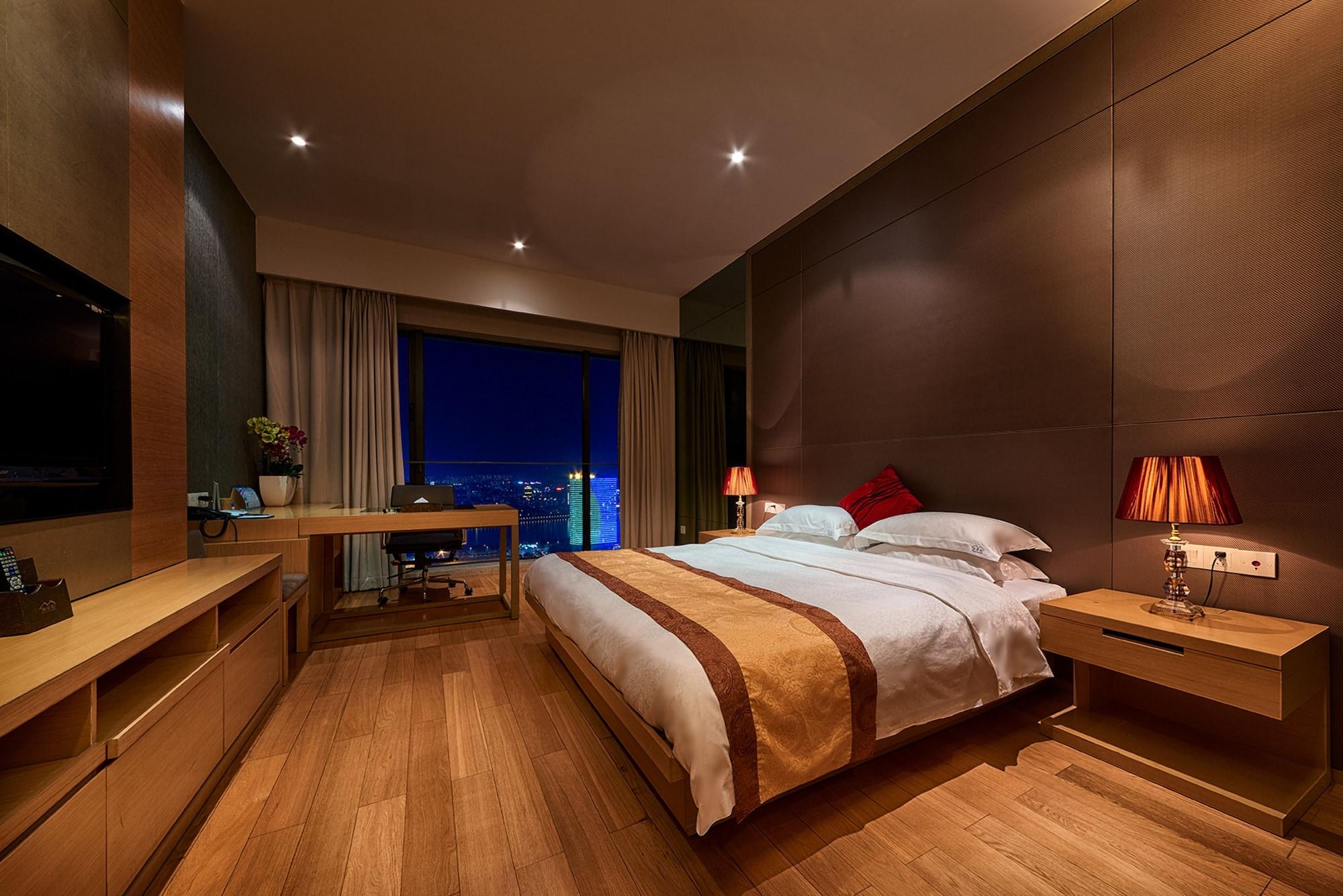 Guangzhou Heefun Apartment - Poly World Trading Center Shajing Bagian luar foto