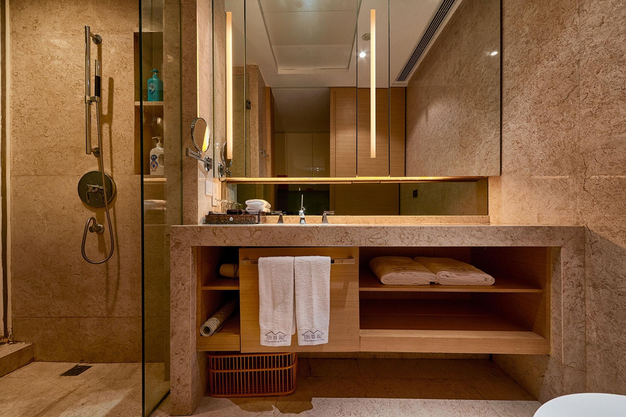 Guangzhou Heefun Apartment - Poly World Trading Center Shajing Bagian luar foto