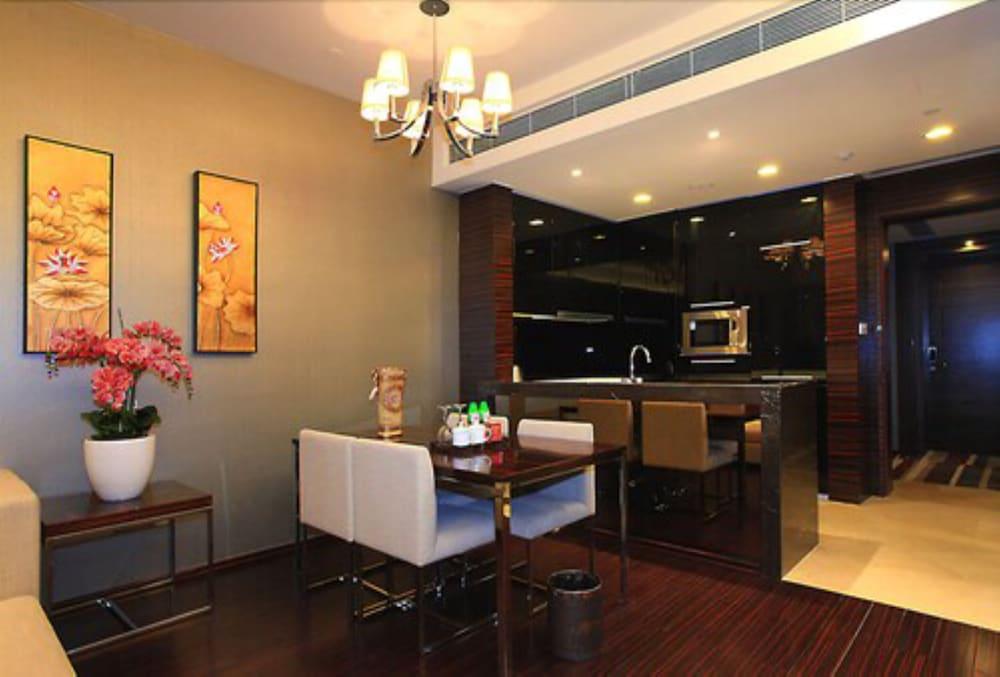 Guangzhou Heefun Apartment - Poly World Trading Center Shajing Bagian luar foto