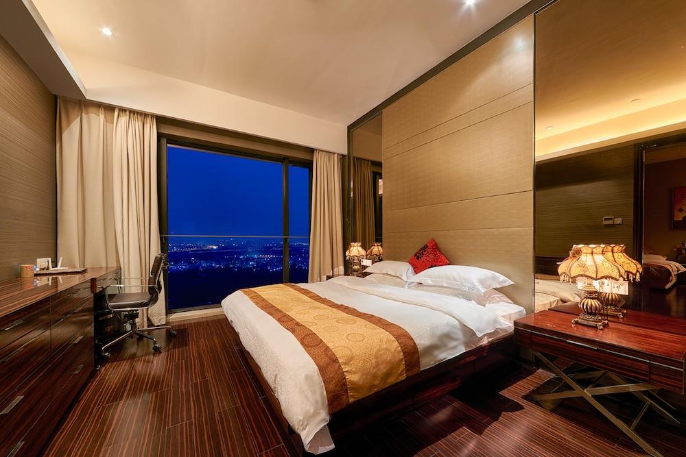 Guangzhou Heefun Apartment - Poly World Trading Center Shajing Bagian luar foto