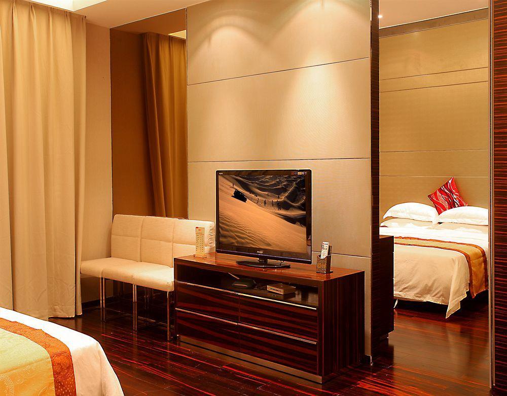 Guangzhou Heefun Apartment - Poly World Trading Center Shajing Bagian luar foto