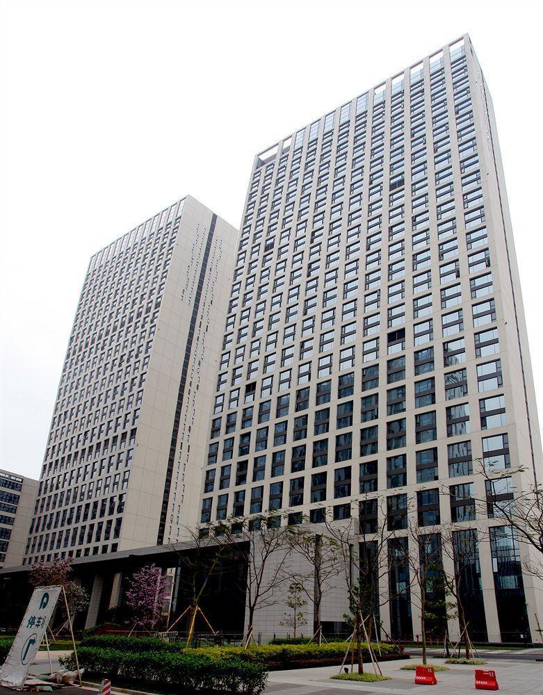 Guangzhou Heefun Apartment - Poly World Trading Center Shajing Bagian luar foto