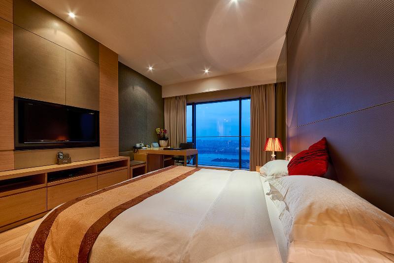Guangzhou Heefun Apartment - Poly World Trading Center Shajing Bagian luar foto